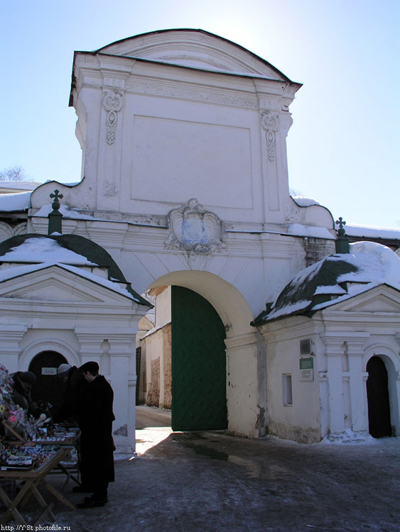 Кострома. Троицкий Ипатьевский монастырь. дополнительная информация, Так выглядел вход в монастырь.