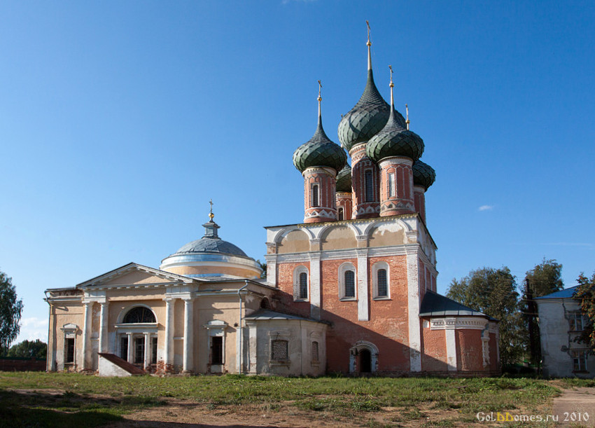 Церковь Владимирской иконы Божией Матери, Нерехта (Нерехтский район, Костромская область). общий вид в ландшафте