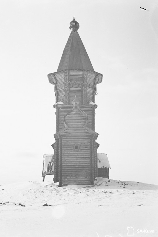 Кондопога. Церковь Успения Пресвятой Богородицы. архивная фотография, Фото из Архива финских вооруженных сил  SA-kuva