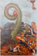 Церковь Воскресения Христова на Дебре, Фрагмент росписи, Кострома, Кострома, город, Костромская область