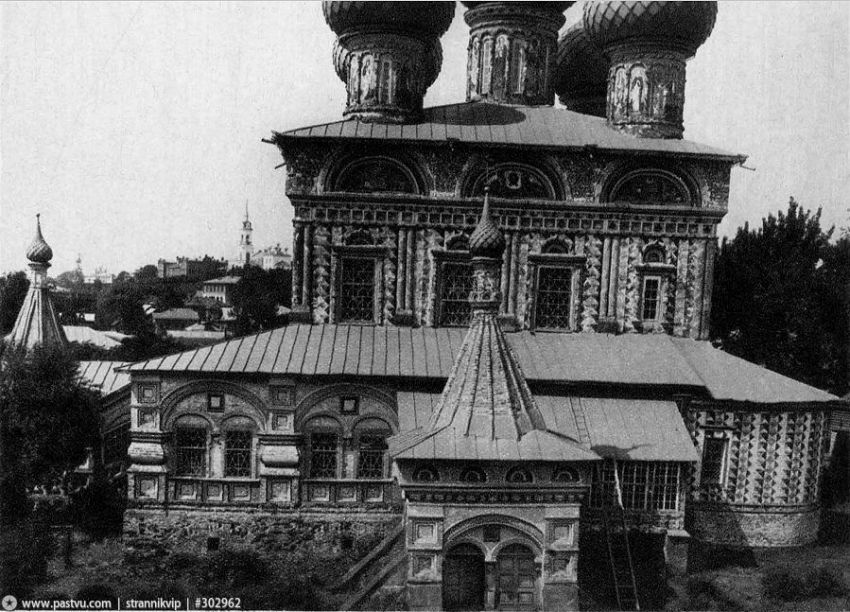 Церковь Воскресения Христова на Дебре, Кострома (Кострома, город, Костромская область). архивная фотография, Фото с сайта pastvu.ru Фото 1912-1913