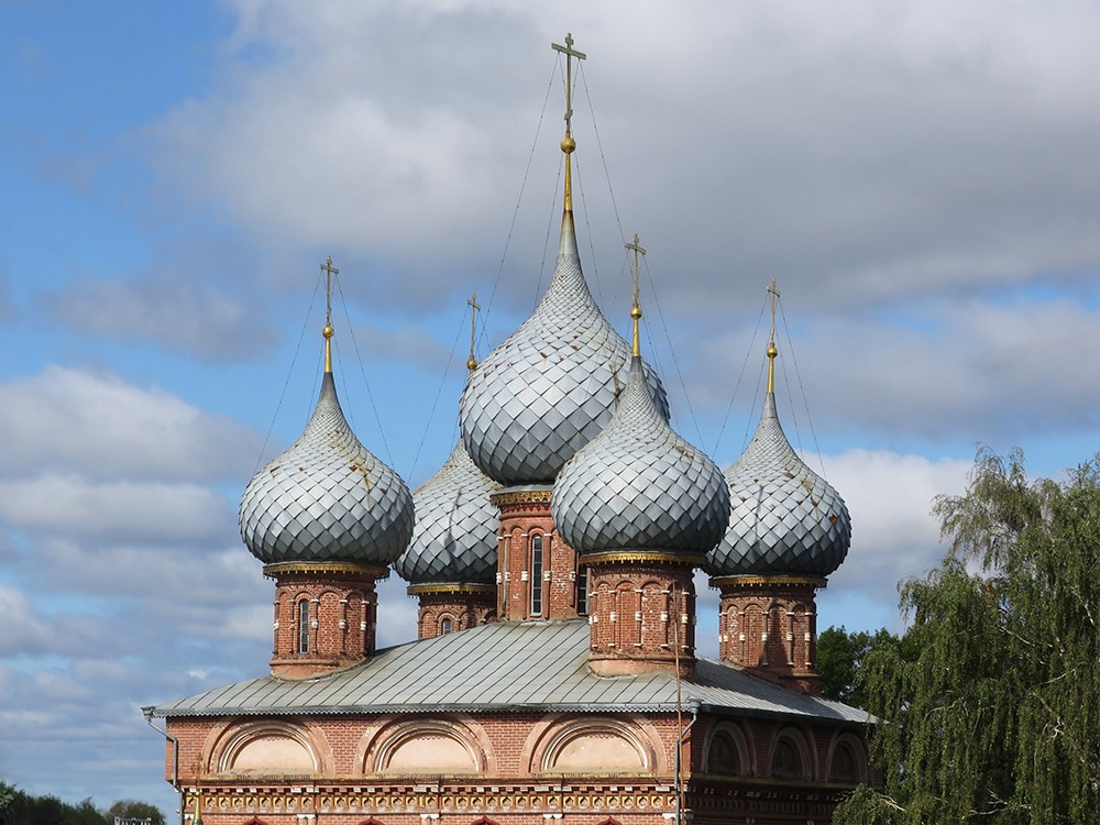 Кострома. Церковь Воскресения Христова на Дебре. архитектурные детали