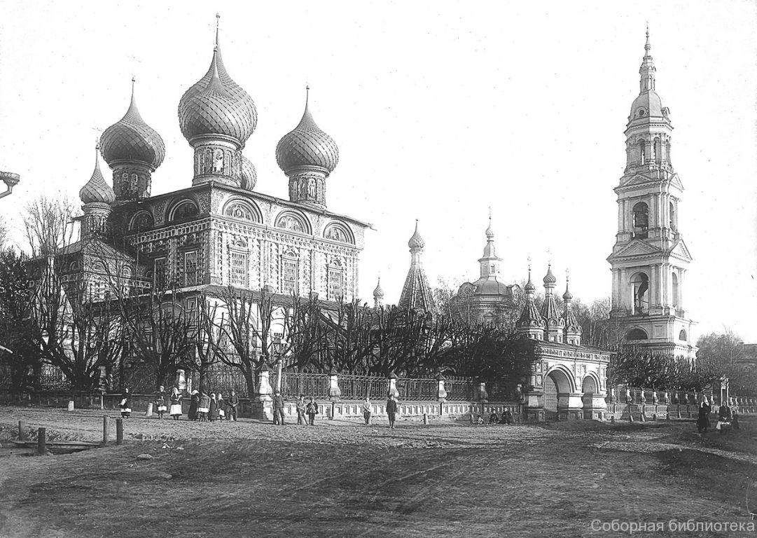 Кострома. Церковь Воскресения Христова на Дебре. архивная фотография, 1908 г. Источник: «Соборная библиотека Костромской епархии», www.bibl-kostroma.ru