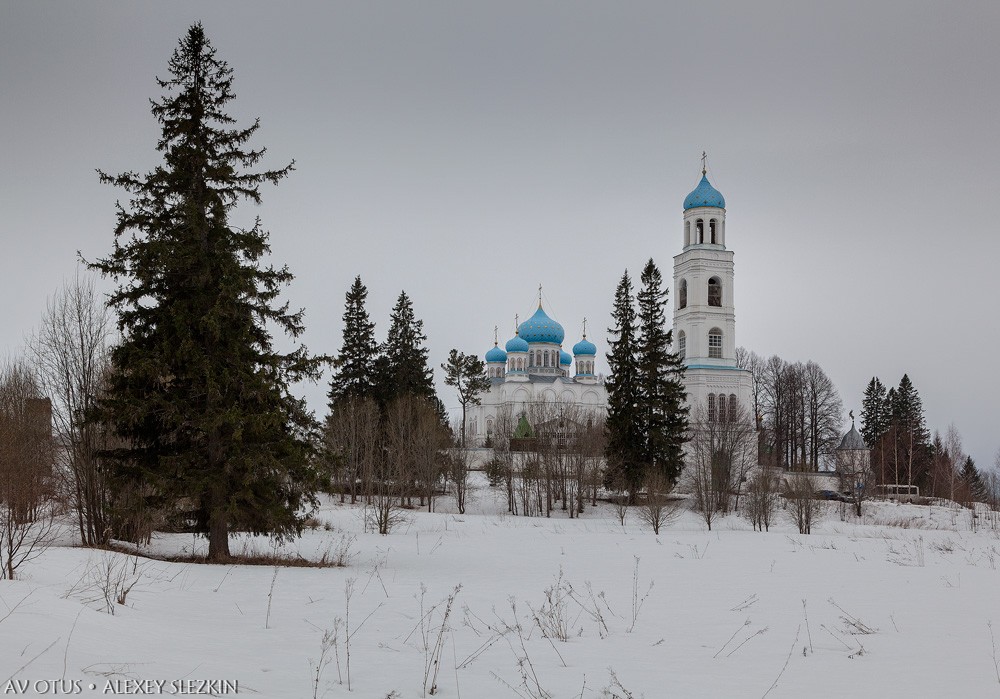 Ножкино. Покровский Авраамиево-Городецкий монастырь. фасады