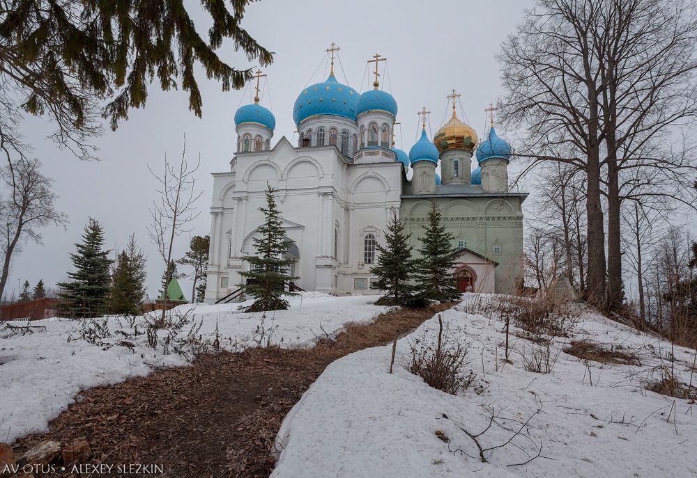 Ножкино. Покровский Авраамиево-Городецкий монастырь. фасады