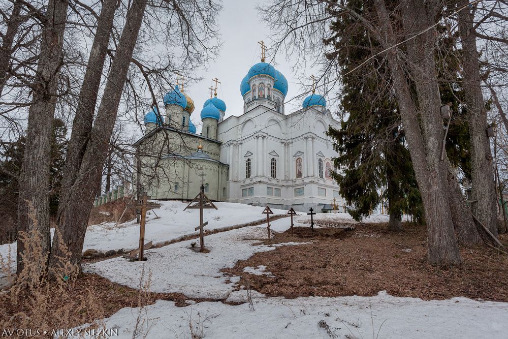 Ножкино. Покровский Авраамиево-Городецкий монастырь. фасады