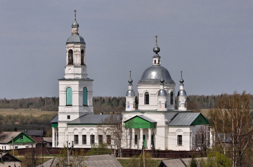Церковь Покрова Пресвятой Богородицы, Ножкино (Чухломский район, Костромская область). фасады