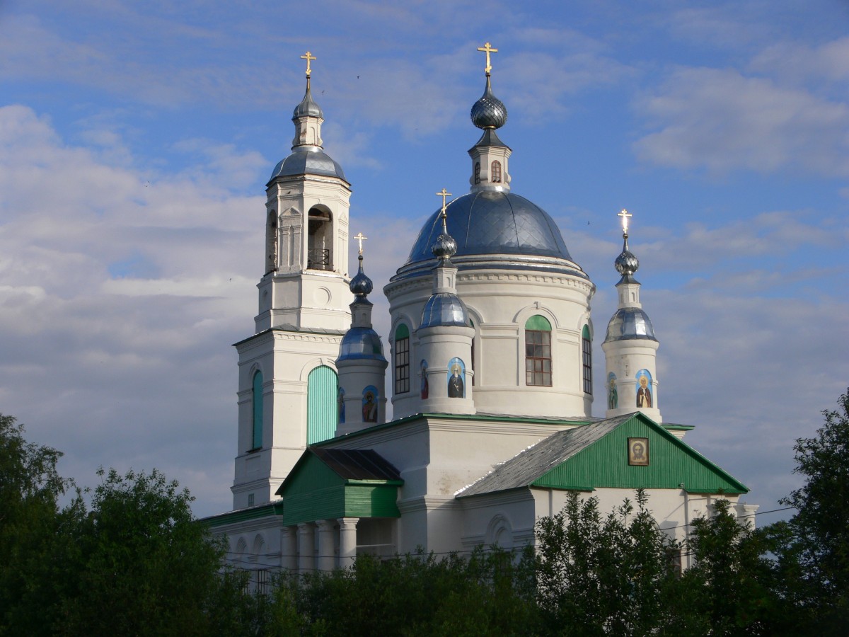 Церковь Покрова Пресвятой Богородицы, Ножкино (Чухломский район, Костромская область). фасады
