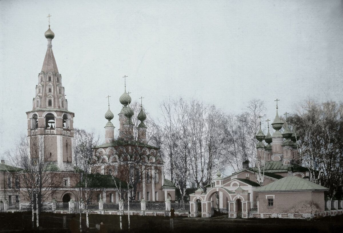 Воскресенский монастырь, Солигалич (Солигаличский район, Костромская область). архивная фотография, Фотография 1900-х годов. С сайта: Pastvu.com