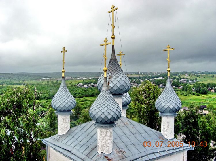 Собор Преображения Господня, Судиславль (Судиславский район, Костромская область). архитектурные детали