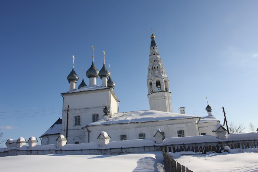 Собор Преображения Господня, Судиславль (Судиславский район, Костромская область). фасады