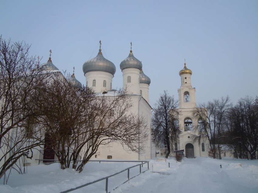 Юрьев мужской монастырь, Юрьево (Великий Новгород, город, Новгородская область). фасады