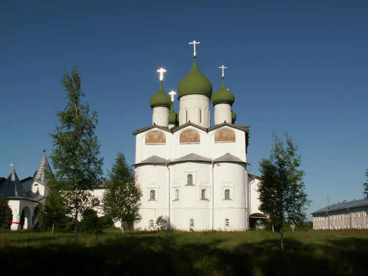 Николо-Вяжищский ставропигиальный женский монастырь, Вяжищи (Новгородский район, Новгородская область). фасады, Восточный фасад