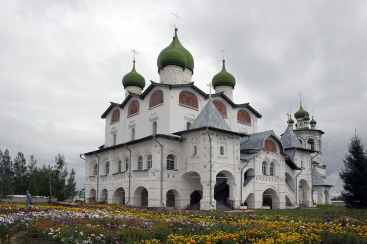 Николо-Вяжищский ставропигиальный женский монастырь, Вяжищи (Новгородский район, Новгородская область). фасады