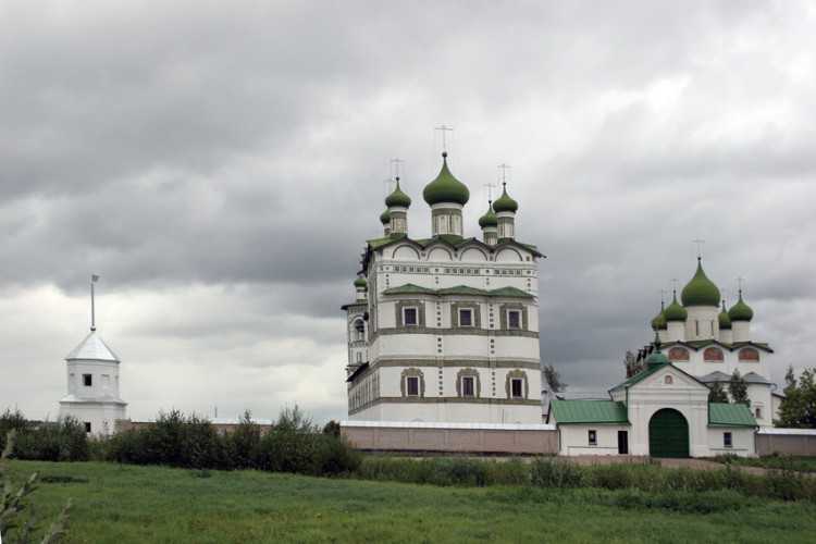 Николо-Вяжищский ставропигиальный женский монастырь, Вяжищи (Новгородский район, Новгородская область). фасады