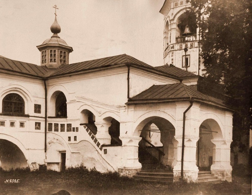 Николо-Вяжищский ставропигиальный женский монастырь, Вяжищи (Новгородский район, Новгородская область). архивная фотография, Фото с сайта http://andcvet.narod.ru