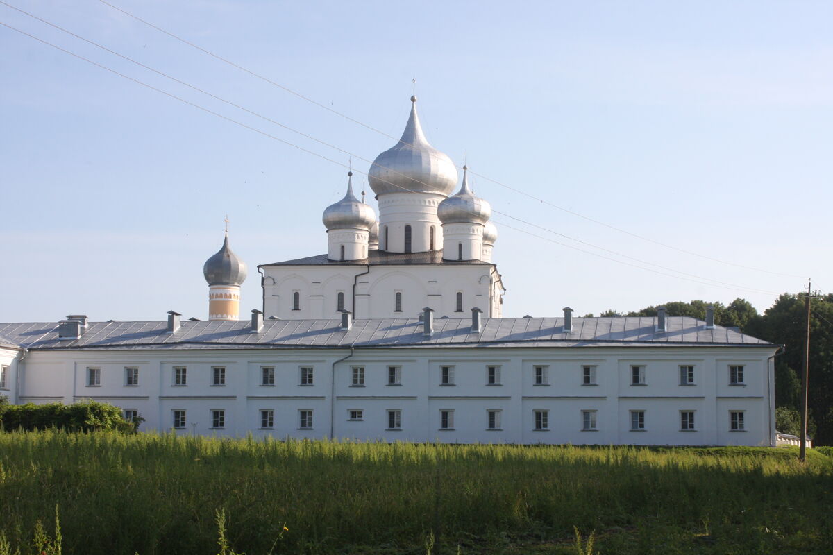 Варлаамо-Хутынский Спасо-Преображенский женский монастырь, Хутынь (Новгородский район, Новгородская область). фасады