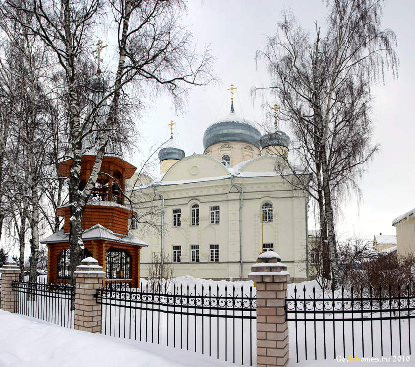 Великий Новгород. Зверин монастырь. фасады