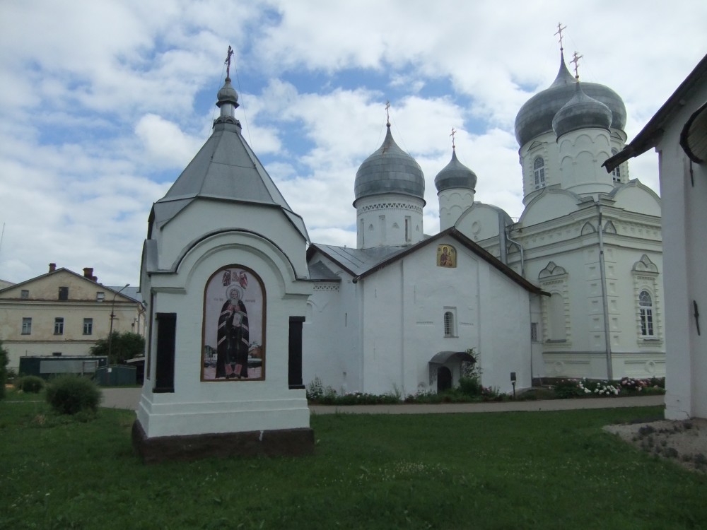 Великий Новгород. Зверин монастырь. архитектурные детали