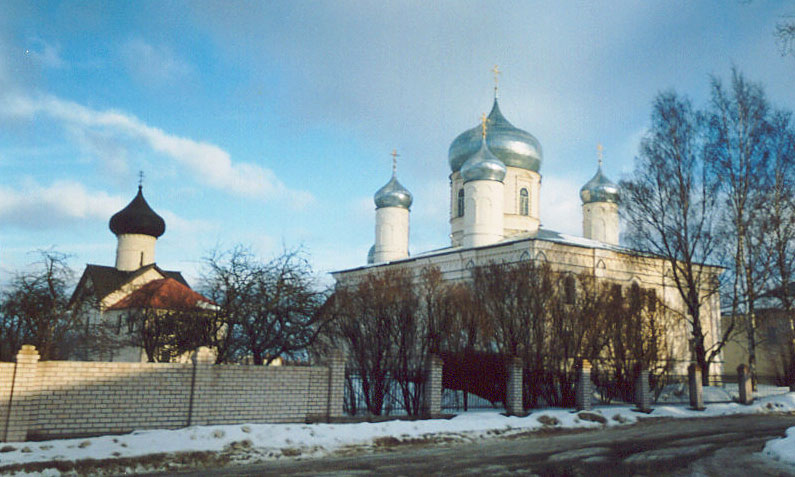 Великий Новгород. Зверин монастырь. фасады