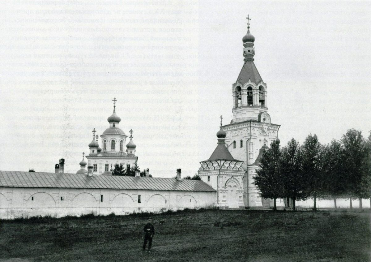 Великий Новгород. Десятинный монастырь. архивная фотография, 1910-х годы