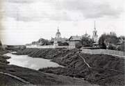 Духов монастырь, Вид с юго-востока. 1900-е гг.<br>, Великий Новгород, Великий Новгород, город, Новгородская область