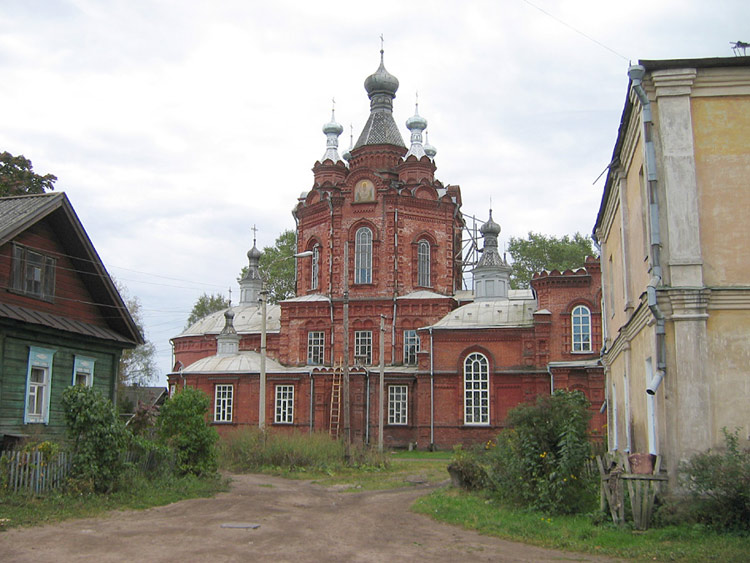Знаменский женский монастырь, Осташков (Осташковский городской округ, Тверская область). фасады