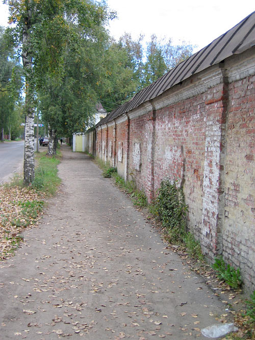 Знаменский женский монастырь, Осташков (Осташковский городской округ, Тверская область). дополнительная информация, Ограда Знаменского монастыря