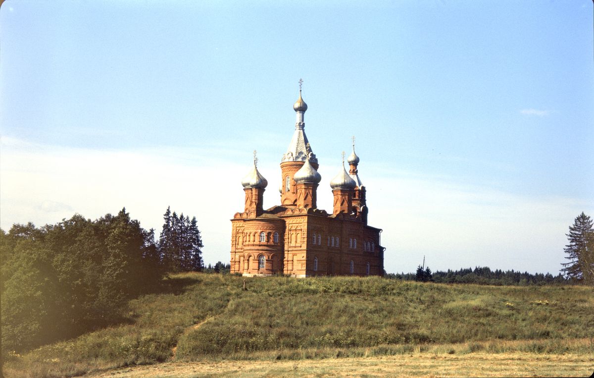 документальные фотографии. Ольгинский монастырь. Церковь Преображения Господня, Волговерховье (Осташковский городской округ, Тверская область)