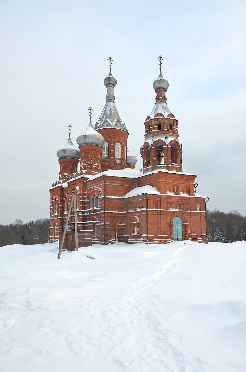 фасады. Ольгинский монастырь. Церковь Преображения Господня, Волговерховье (Осташковский городской округ, Тверская область)