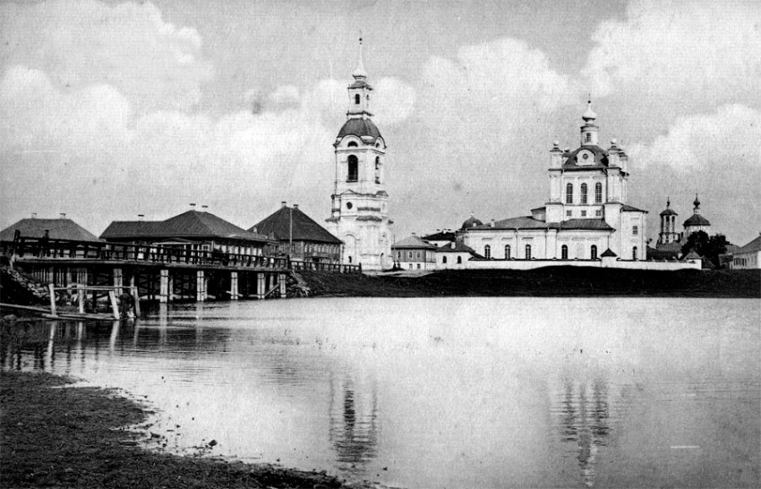 Кафедральный собор Корсунской иконы Божией Матери, Торопец (Торопецкий район, Тверская область). архивная фотография, Фото 1900-х гг.