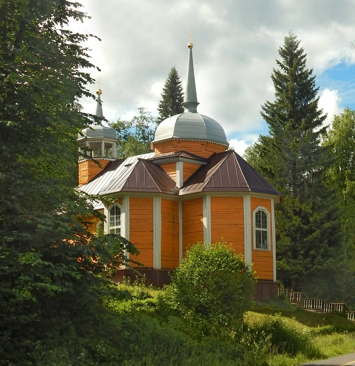 Церковь Петра апостола, Марциальные Воды (Кондопожский район, Республика Карелия). фасады