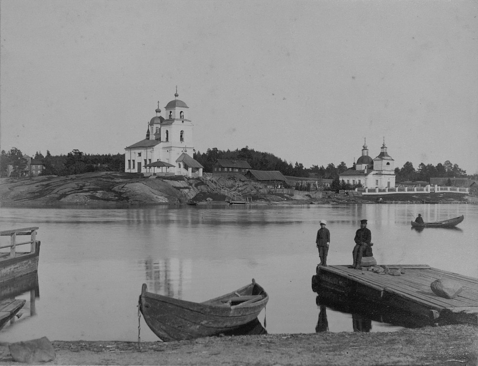 Соломенное. Церковь Сретения Господня. архивная фотография, 1890-1900. Фотограф Лейцингер Я.И..Из фондов Российской Национальной Библиотеки