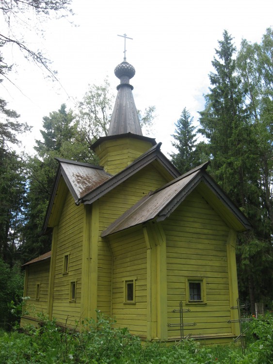 Церковь Флора и Лавра, Мегрега (Олонецкий район, Республика Карелия). фасады, Общий вид с юго-востока