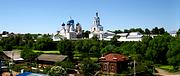 Боголюбский женский монастырь, общий вид со стороны жд.<br>, Боголюбово, Суздальский район, Владимирская область