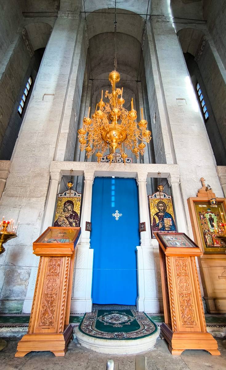 интерьер и убранство. Церковь Покрова Пресвятой Богородицы на Нерли, Боголюбово (Суздальский район, Владимирская область)