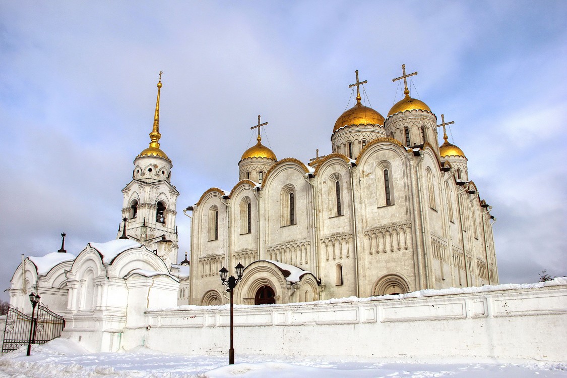 Владимир. Кафедральный собор Успения Пресвятой Богородицы. фасады