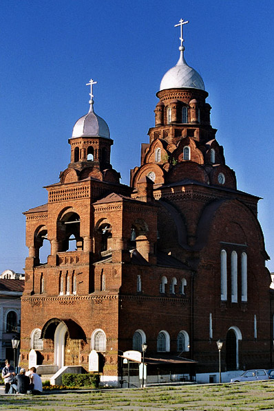 Церковь Троицы Живоначальной (Красная), Владимир (Владимир, город, Владимирская область). фасады