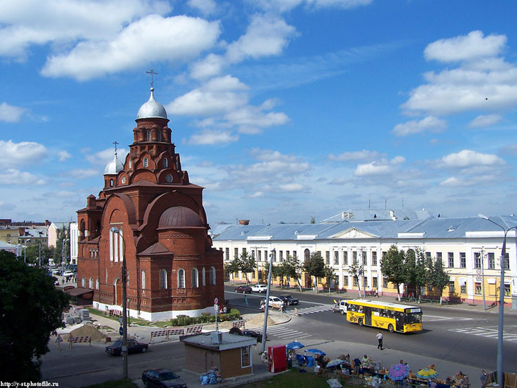 Церковь Троицы Живоначальной (Красная), Владимир (Владимир, город, Владимирская область). фасады