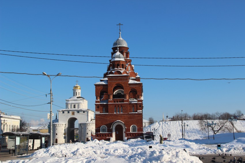 Церковь Троицы Живоначальной (Красная), Владимир (Владимир, город, Владимирская область). фасады
