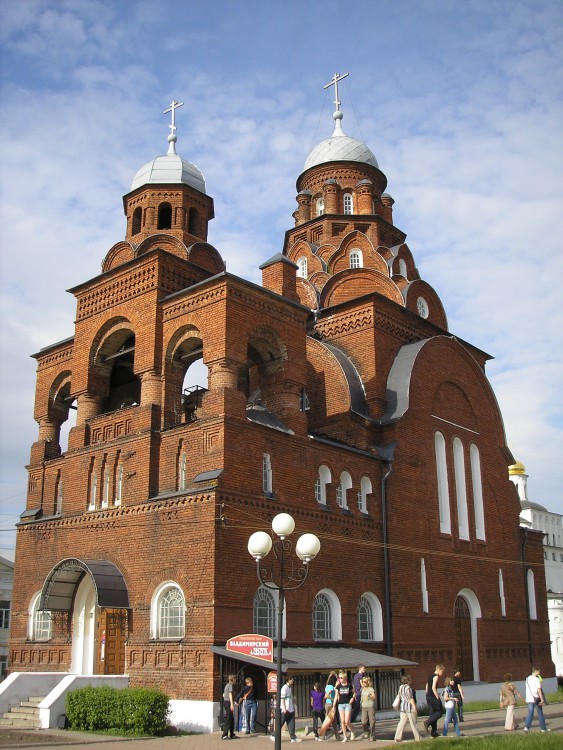 Церковь Троицы Живоначальной (Красная), Владимир (Владимир, город, Владимирская область). фасады