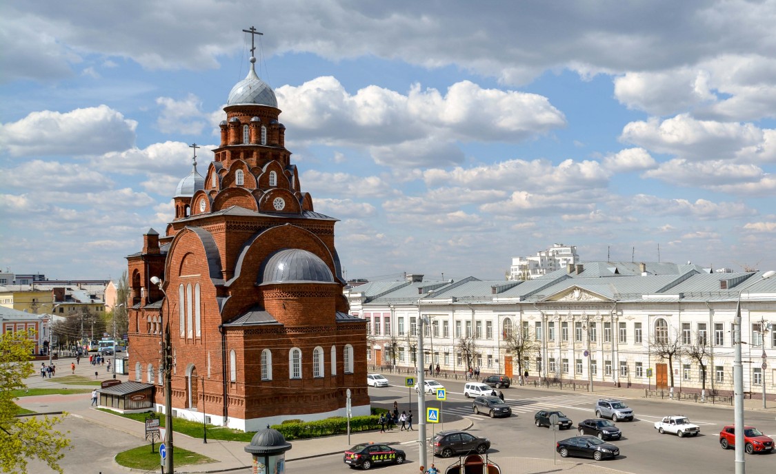 Церковь Троицы Живоначальной (Красная), Владимир (Владимир, город, Владимирская область). фасады