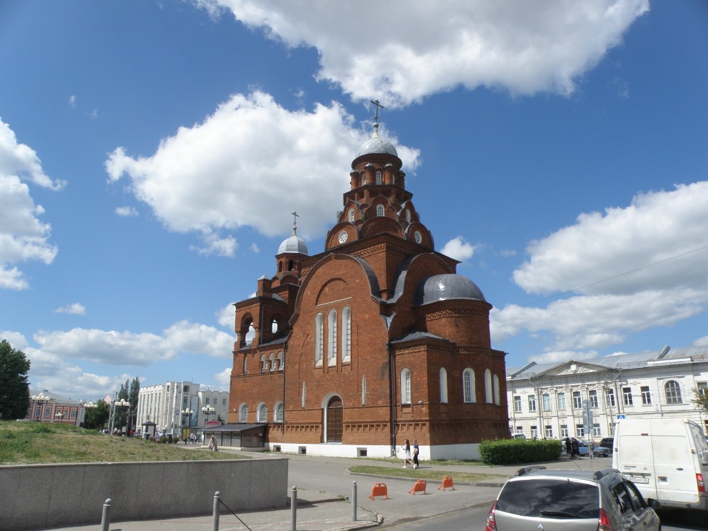 Церковь Троицы Живоначальной (Красная), Владимир (Владимир, город, Владимирская область). фасады