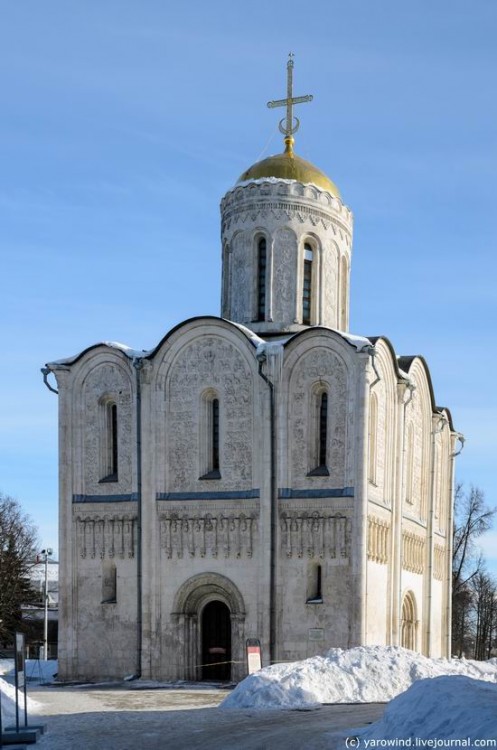 Собор Димитрия Солунского, Владимир (Владимир, город, Владимирская область). фасады