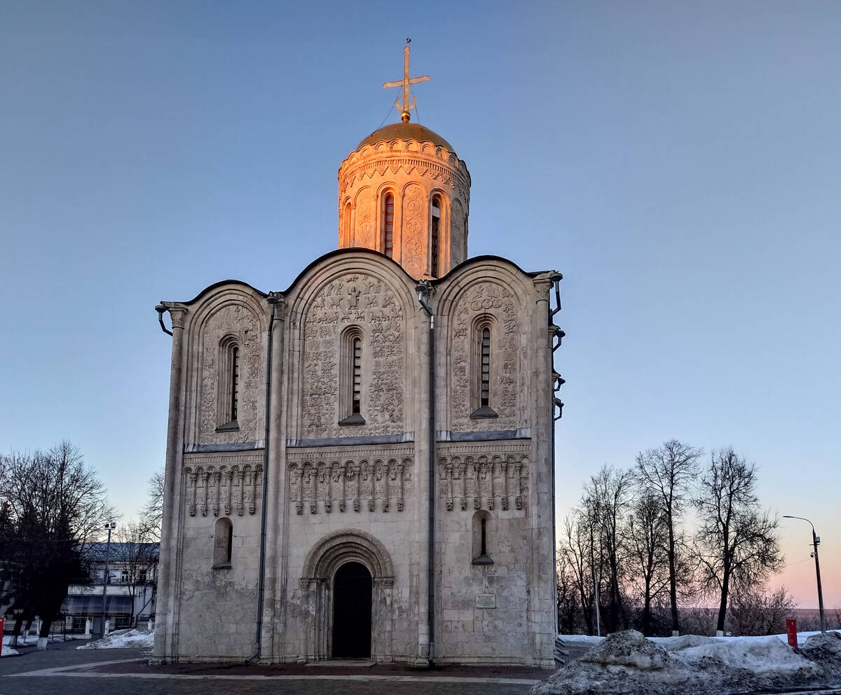 Собор Димитрия Солунского, Владимир (Владимир, город, Владимирская область). фасады