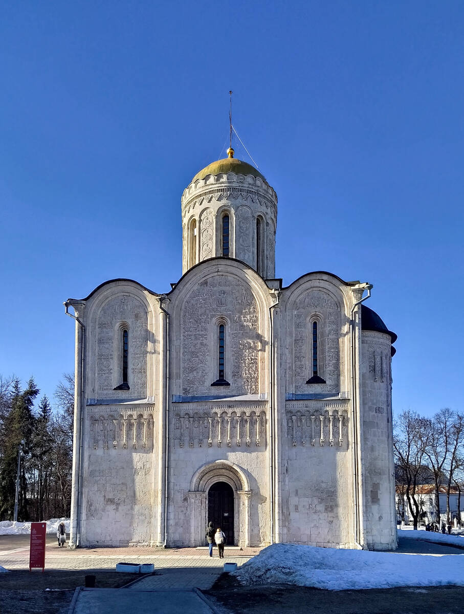 Собор Димитрия Солунского, Владимир (Владимир, город, Владимирская область). фасады