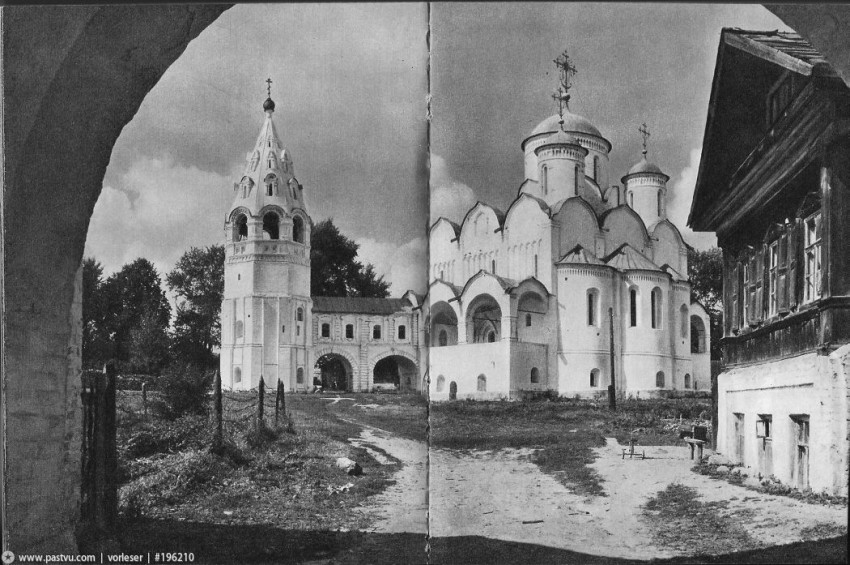 Покровский женский монастырь, Суздаль (Суздальский район, Владимирская область). архивная фотография, Фото с сайта pastvu.ru Фото 1960-х годов.