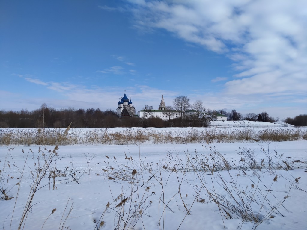 Собор Рождества Пресвятой Богородицы, Суздаль (Суздальский район, Владимирская область). общий вид в ландшафте