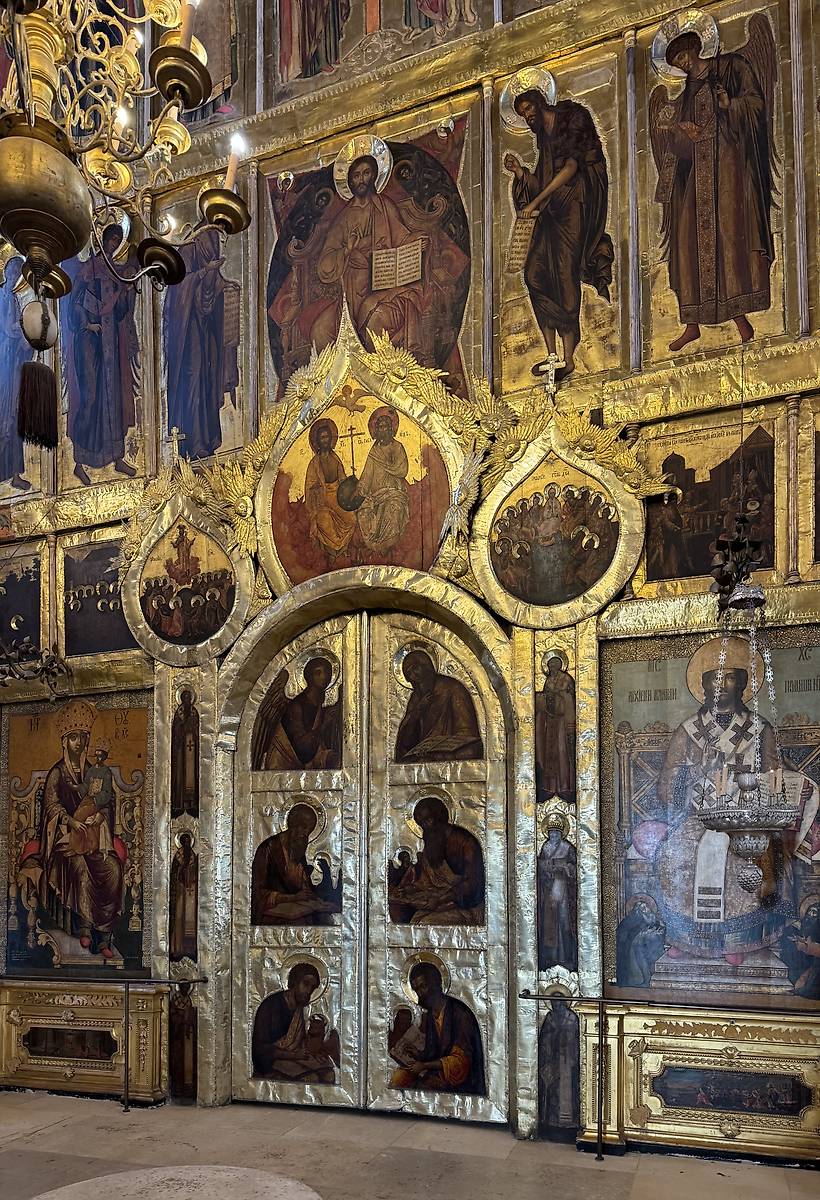 Царские врата, интерьер и убранство. Собор Рождества Пресвятой Богородицы, Суздаль (Суздальский район, Владимирская область)