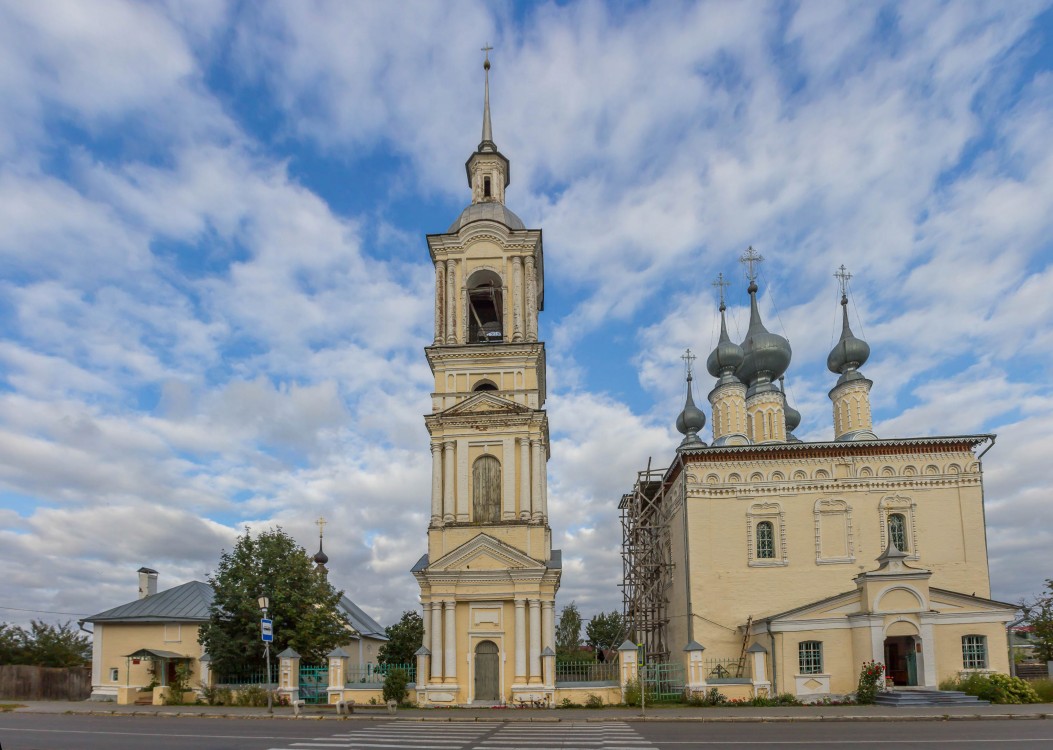 Храмовый комплекс.  Церкви Симеона Столпника и Смоленской иконы Божией Матери, Суздаль (Суздальский район, Владимирская область). фасады